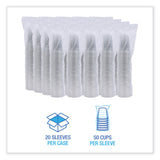 Boardwalk® Clear Plastic Cold Cups, 16 oz, PET, 50 Cups/Sleeve, 20 Sleeves/Carton (BWKPET16) Case of 1000