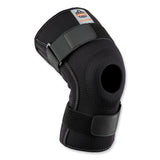 ergodyne® ProFlex 620 Open Patella Spiral Stays Knee Sleeve, X-Large, Black, Ships in 1-3 Business Days (EGO16545) Each