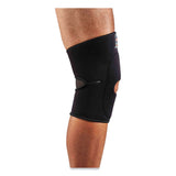 ergodyne® ProFlex 615 Open Patella Anterior Pad Knee Sleeve, Large, Black, Ships in 1-3 Business Days (EGO16534) Each