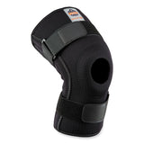 ergodyne® ProFlex 620 Open Patella Spiral Stays Knee Sleeve, Large, Black, Ships in 1-3 Business Days (EGO16544) Each