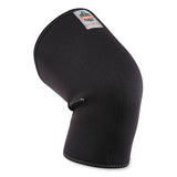 ergodyne® ProFlex 600 Neoprene Single Layer Knee Sleeve, Large, Black, Ships in 1-3 Business Days (EGO16504) Each