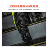 ergodyne® Trex 6325 Spikeless Traction Devices, Medium (Men's Size 8 to 11), Black, Pair, Ships in 1-3 Business Days (EGO16923) 1 Pair