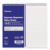Blueline® Reporters Note Pad, Medium/College Rule, Blue Cover, 80 White 4 x 8 Sheets (REDAT8B) Each