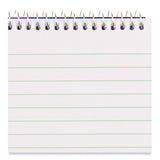 Blueline® Reporters Note Pad, Medium/College Rule, Blue Cover, 80 White 4 x 8 Sheets (REDAT8B) Each