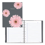 Blueline® NotePro Notebook, 1-Subject, Medium/College Rule, Pink/Gray Cover, (75) 9.25 x 7.25 Sheets (REDA601601) Each