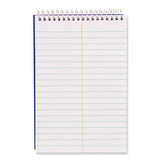 Blueline® High-Capacity Steno Pad, Medium/College Rule, Blue Cover, 180 White 6 x 9 Sheets (REDAT12B) Each