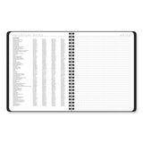 AT-A-GLANCE® Contempo Lite Academic Year Weekly/Monthly Planner, 8.75 x 7.87, Black Cover, 12-Month (July to June): 2025 to 2026 (AAG7058XL05) Each