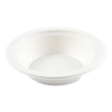 Boardwalk® Bagasse PFAS-Free Dinnerware, Round Bowl, 12 oz, Natural, 1,000/Carton (BWKBOWL12NPFA) Case of 1000