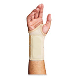 ergodyne® ProFlex 4010 Double Strap Wrist Support, Medium, Fits Left Hand, Tan, Ships in 1-3 Business Days (EGO70134) Each