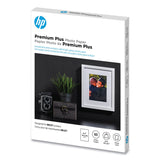 HP Premium Plus Photo Paper, 11.5 mil, 5 x 7, Glossy White, 60/Pack (HEWCR669A) Each
