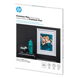 HP Premium Plus Photo Paper, 11.5 mil, 8.5 x 11, Glossy White, 25/Pack (HEWCR670A) Each