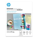 HP Laser Matte Brochure Paper, 112 Bright, 40 lb Bond Weight, 8.5 x 11, White, 150/Pack (HEWQ6543A) 1 Ream