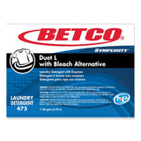 Betco® Symplicity Duet L Laundry Detergent, 1 gal, Fresh Scent, 4/Carton (BET4750400) Case of 4