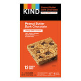 KIND Healthy Grains Bar, Peanut Butter Dark Chocolate, 1.2 oz, 12/Box (KND18083) Box of 12