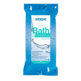 Impreva Bath™ Rinse-Free Bath Wipe Soft Pack Unscented 8 Count (474779_BX) 30/BX