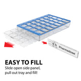 Pharmadose® Locking Pill Planner Pill Organizer Small 7 Day 4 Dose (1146030_EA) 1/EA
