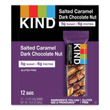 KIND Nuts and Spices Bar, Salted Caramel and Dark Chocolate Nut, 1.4 oz, 12/Pack (KND26961) Box of 12