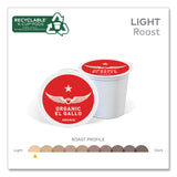 Intelligentsia El Gallo Organic Coffee K-Cups, Light Roast, 20/Box (GMT0154) Box of 20