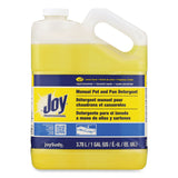 Joy® Dishwashing Liquid, Lemon Scent, 1 gal Bottle, 4/Carton (JOY43607CT) Case of 4