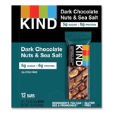KIND Nuts and Spices Bar, Dark Chocolate Nuts and Sea Salt, 1.4 oz, 12/Box (KND17851) Box of 12