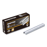 Bostitch® B8 PowerCrown Premium Staples, 0.25" Leg, 0.5" Crown, Steel, 5,000/Box (BOSSTCRP211514) Box of 5000