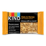 KIND Healthy Grains Bar, Oats and Honey with Toasted Coconut, 1.2 oz, 12/Box (KND18080) Box of 12