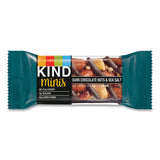 KIND Minis, Dark Chocolate Nuts/Sea Salt, 0.7 oz, 10/Pack (KND27959) Pack of 10