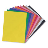 Prang® SunWorks Construction Paper, 50 lb Text Weight, 9 x 12, Assorted, 50/Pack (PAC6503) Pack of 50
