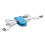 dotz® Magnetic Flex Strap, Cyan (LEE22203) Each