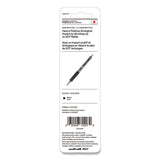 uniball® Refill for Signo Gel 207 Pens, Medium 0.7 mm Conical Tip, Black Ink, 2/Pack (UBC70207PP) Pack of 2