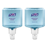 PURELL® HEALTHY SOAP Gentle and Free Foam, For ES6 Dispensers, Fragrance-Free, 1,200 mL, 2/Carton (GOJ647202) Case of 2