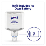 PURELL® Advanced Gel Hand Sanitizer Refill, 1,200 mL, Clean Scent, For ES8 Dispensers, 2/Carton (GOJ776302) Case of 2
