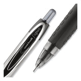uniball® Signo 207 Needle Point Gel Pen, Retractable, Medium 0.7 mm, Black Ink, Clear/Black Barrel, Dozen (UBC1736097) 1 Dozen