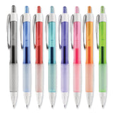 uniball® Signo 207 Gel Pen, Retractable, Medium 0.7 mm, Assorted Ink and Barrel Colors, 8/Pack (UBC1739929) Set of 8