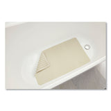 Rubbermaid® Commercial Safti-Grip Latex-Free Vinyl Bath Mat, 16 x 28, White (RCP1982726) Each