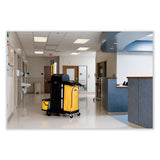 Rubbermaid® Commercial Vinyl Cleaning Cart Bag, 34 gal, 17.5" x 33", Yellow (RCP1966881) Each