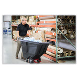 Rubbermaid® Commercial Rotomolded Tilt Truck, 202 gal, 450 lb Capacity, Plastic, Black (RCP1304BLA) Each