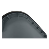 Rubbermaid® Commercial Square Brute Rollout Container, 50 gal, Molded Plastic, Gray (RCP9W27GY) Each