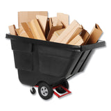 Rubbermaid® Commercial Rotomolded Tilt Truck, 202 gal, 450 lb Capacity, Plastic, Black (RCP1304BLA) Each