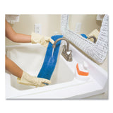 Rubbermaid® Commercial Economy Wet Mopping Pad, Microfiber, 18", Blue, 12/Carton (RCPQ409BLUCT) Case of 12