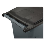 Rubbermaid® Commercial Square Brute Rollout Container, 50 gal, Molded Plastic, Gray (RCP9W27GY) Each