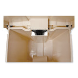 Rubbermaid® Commercial Indoor Utility Step-On Waste Container, 12 gal, Plastic, Beige (RCP6144BEI) Each