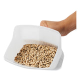 Rubbermaid® Commercial Bouncer Bar/Utility Scoop, 64oz, White (RCP2885WHI) Each