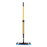 Rubbermaid® Commercial HYGEN™ Pulse Microfiber Spray Mop System, 17" Wide Microfiber Head, 52" Yellow Plastic Handle (RCP1835528) Each