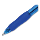 Paper Mate® Profile Ballpoint Pen, Retractable, Bold 1.4 mm, Blue Ink, Translucent Blue Barrel, 36/Pack (PAP2083008) Pack of 36