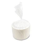 Boardwalk® Bagasse PFAS-Free Dinnerware, Plate, 9" dia, White, 500/Carton (BWKPLATE9NPFA) Case of 500