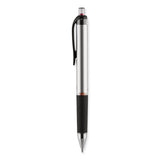 uniball® 207 Impact Gel Pen, Retractable, Bold 1 mm, Red Ink, Black/Red Barrel (UBC65872) Each