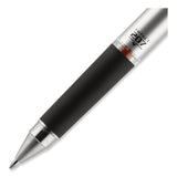 uniball® 207 Impact Gel Pen, Retractable, Bold 1 mm, Red Ink, Black/Red Barrel (UBC65872) Each