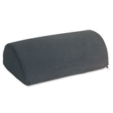 Safco® Half-Cylinder Padded Foot Cushion, 17.5w x 11.5d x 6.25h, Black (SAF92311) Each