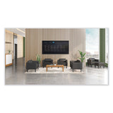 HON® Parkwyn Series Club Chair, 33" x 26.75" x 29", Black Seat, Black Back, Black Base (HONVP3LCHRBLK) Each